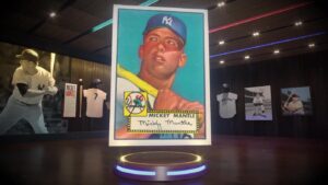 Legendary 1952 Topps Mickey Mantle NFT sold for $470000 and Rookie card for 5.2 Million